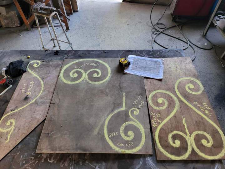 Assemblage métallique artistique Rouillac