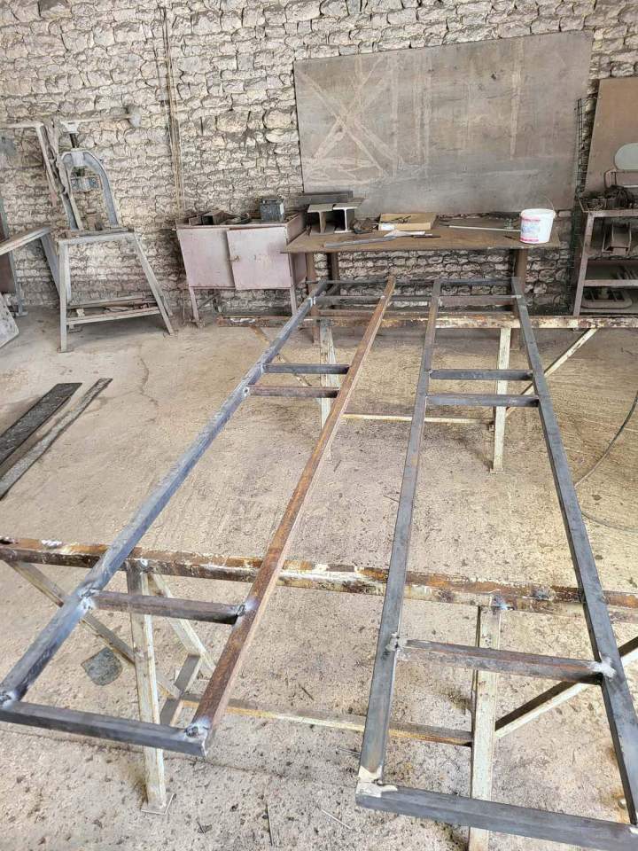 Création acier sur mesure Rouillac