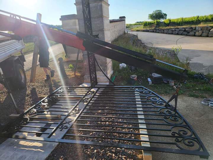 Création acier sur mesure Rouillac