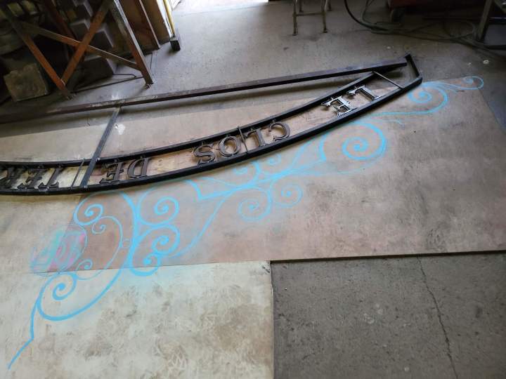 Création design en acier Rouillac