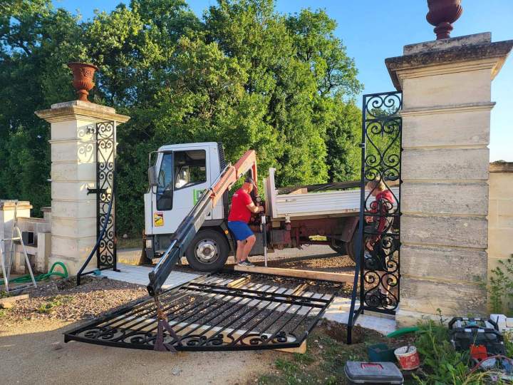 Création design en acier Rouillac