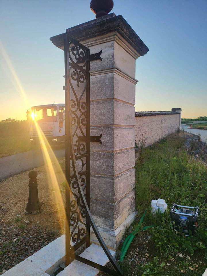 Création design en acier Rouillac