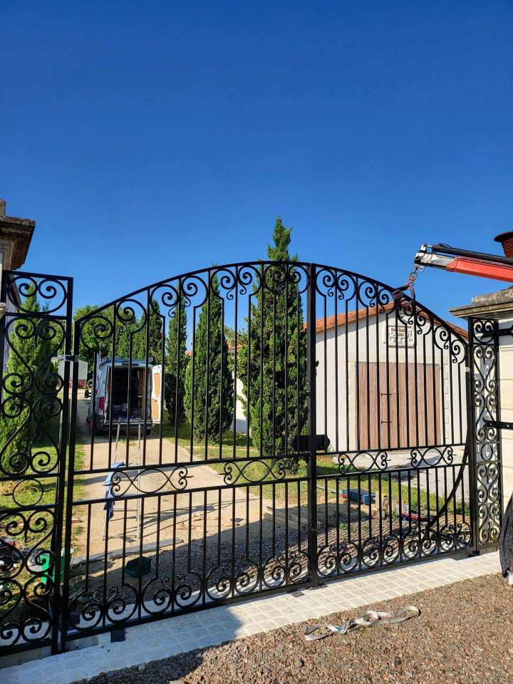 Fabrication artistique acier Rouillac