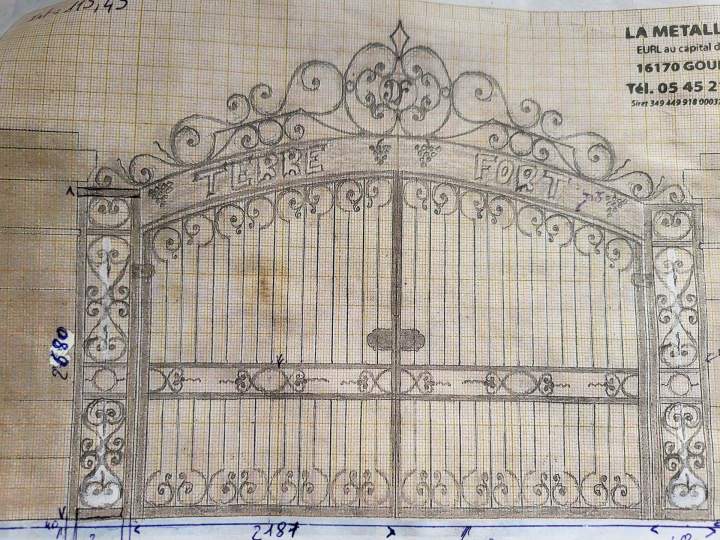 Installation en acier Rouillac