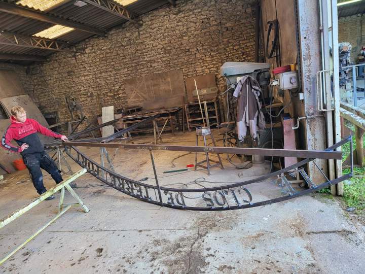 Installation en acier Rouillac