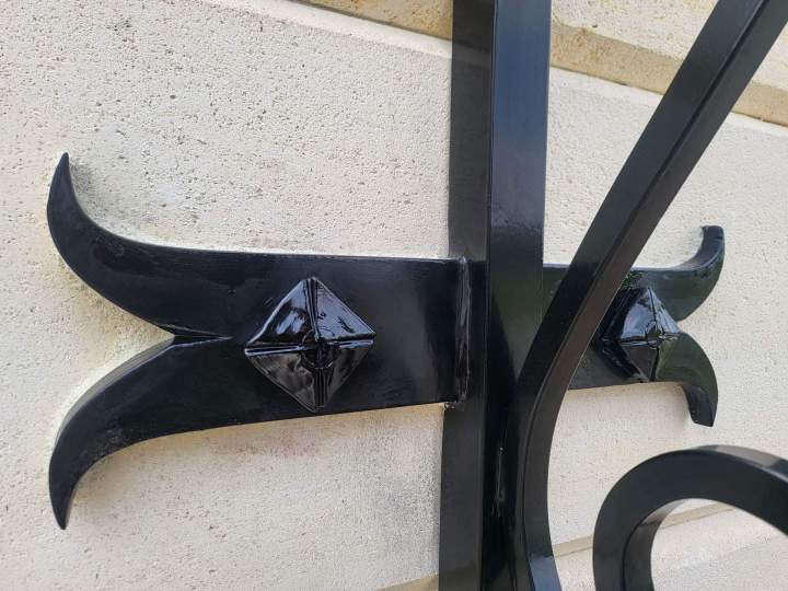 Pièce artistique en acier Rouillac