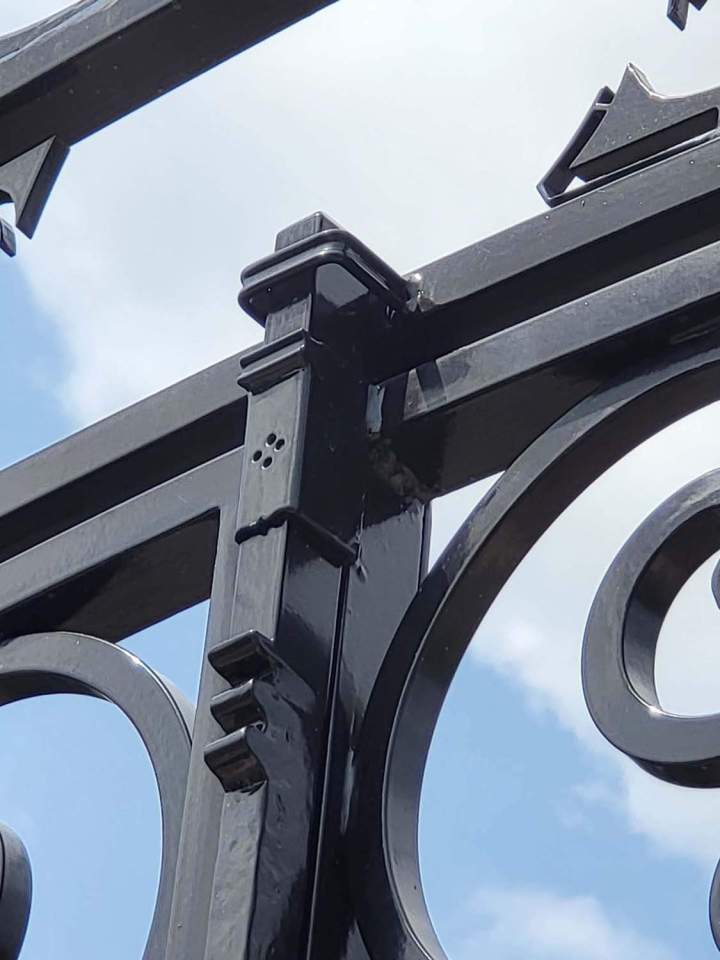 Pièce artistique en acier Rouillac