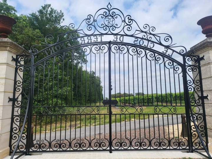 Projet artistique en métal Rouillac