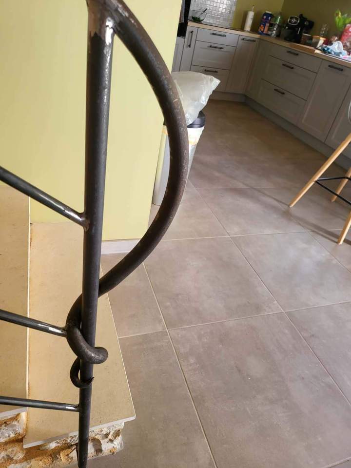 Rampes et garde corps en acier Rouillac