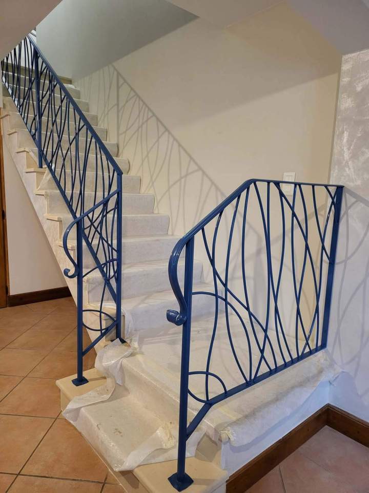 Rampes et garde corps métalliques sur mesure Rouillac