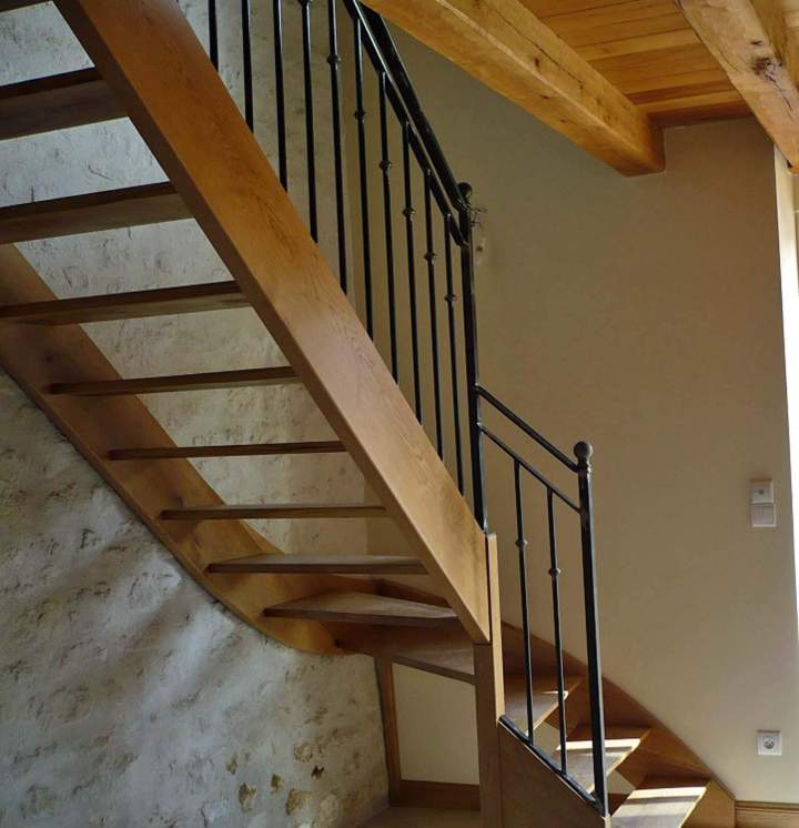 Rampes et garde corps sur plan Rouillac