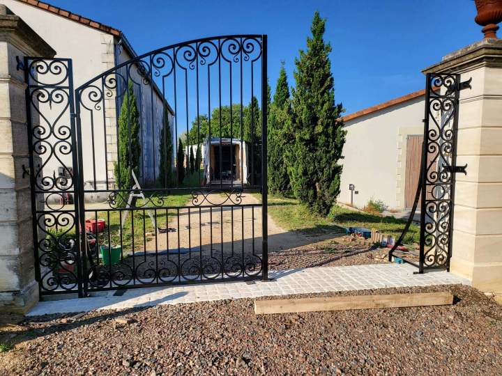 Sculpture en acier Rouillac