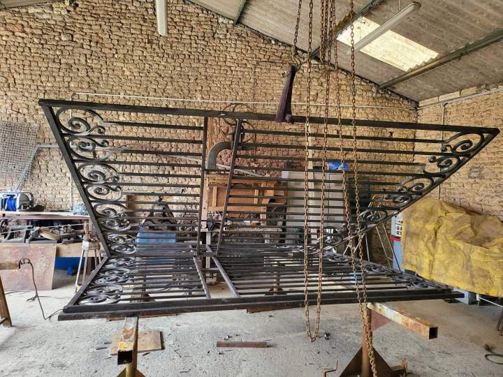 Structure artistique métal Rouillac