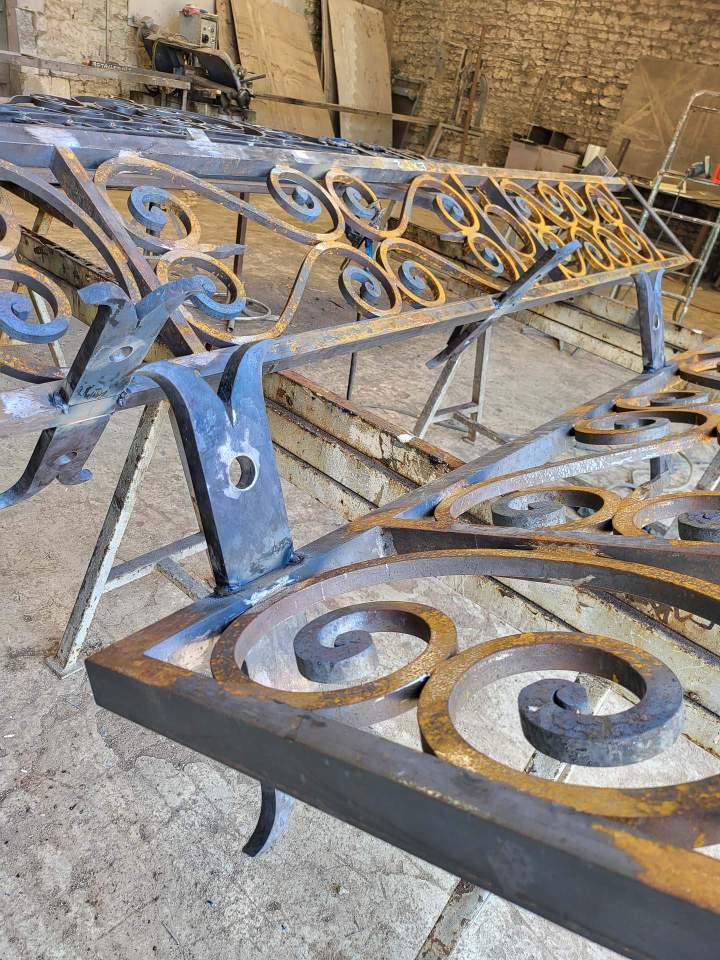 Structure en acier Rouillac