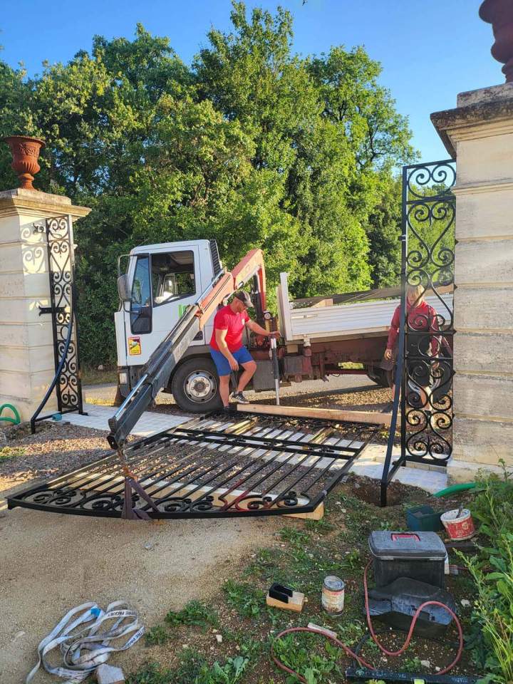 uvre métallique Rouillac